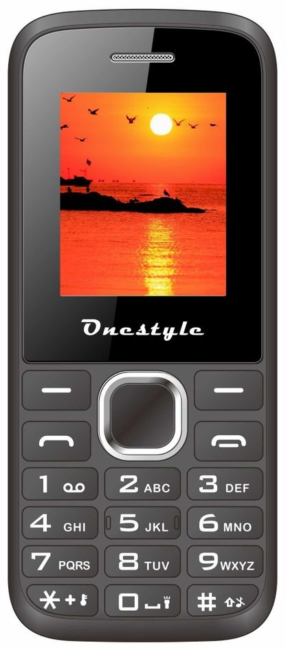 ONESTYLE Basic Einfaches Tastenhandy Mobiltelefon mit Tasten, Dual-SIM, 1,77" Farbdisplay,Taschenlampe, FM-Radio, Bluetooth. Schlankes und modernes...