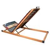 7-Zonen Lattenrost Rhodos KF 90x200 cm, fertig montiert, 44 Leisten, Bettkastenfunktion mit Gasdruckfedern, Qualität aus Deutschland