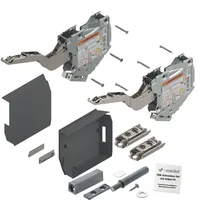 Vasalat Blum Aventos Tip On 400-1000 tiefgrau Kraftspeicher mit