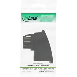 InLine InLine®, TAE-F Adapter, TAE-F Stecker auf RJ11 Buchse, für Import Telefone