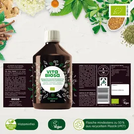 Allcura Vita Biosa Milchsäurebakterien Kulturen Saft 500 ml