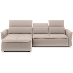 Ecksofa Murillo Stoff Cream