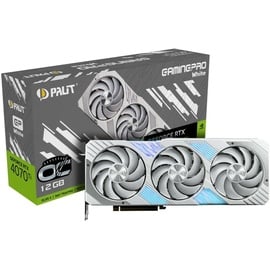 Palit GeForce RTX 4070 Ti GamingPro White OC 12GB GDDR6X (NED407TV19K9-1043W)