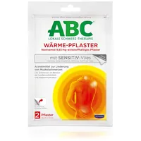 BEIERSDORF ABC Wärme-Pflaster Sensitive-vlies Hansaplast med