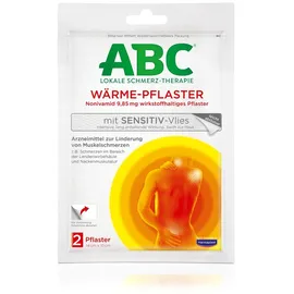 BEIERSDORF ABC Wärme-Pflaster Sensitive-vlies Hansaplast med