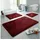 linden berg Badteppich Bordeaux 100 x 60 cm