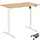 Tectake tectake® Elektrisch höhenverstellbarer Schreibtisch Skadi 120 x 60 x 73,5 - 118 cm