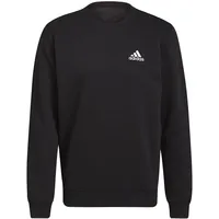 Adidas Essentials Fleece Sweatshirt Black / White XL