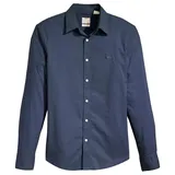 Levi's Battery Slim Langarmhemd Naval Academy M