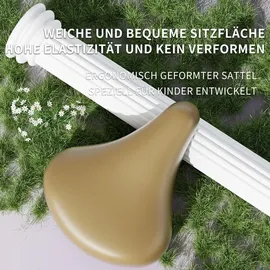 europebazar Habib Gruppe Mädchenfahrrad Klassik | Inkl. Luftpumpe & 6-teiligem Schutz-Set | Kohlenstoffstahlrahmen & Duales Bremssystem | Mitwachsend & sicher... - Lila
