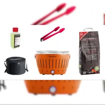 Lotusgrill Starter-Set Classic Mandarinenorange