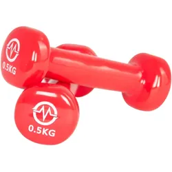 Master Sport Master Vinyl-Hanteln im Set 2x0,5 kg