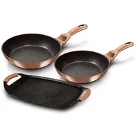 Berlinger Haus BH 1669 Pfannen-Set 3-tlg. 22 cm + 26 cm + 36 x 23 cm