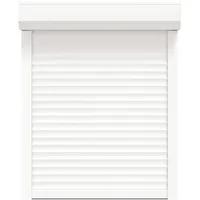 vidaXL Rollladen Weiß 70 x 100 cm Aluminium