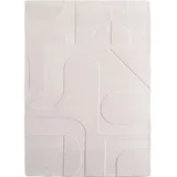 KADIMA DESIGN Teppich Flur Nordisch Pflegeleicht Waschbar Wohnzimmer Schlafzimmer Schadstoffgeprüft Creme 200x290 cm OEKO-TEX – LAVAREDO von Kadima Design