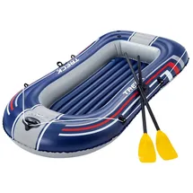 BESTWAY Hydro-Force Schlauchboot mit Pumpe und Rudern Blau