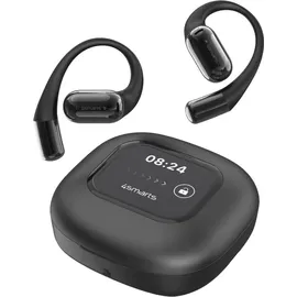 4smarts Open-Ear Bluetooth Kopfhörer SkyBuds AI Screen Schwarz