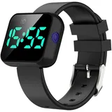 Uhr Kinder Digitaluhr Fitnessuhr ohne App und Handy Schrittzähler Kinder Distanz 16 Wecker Coutdown Kids Watch LED Digitale Armbanduhr Kinder Damen Senioren Fitness Armband Jungen Mädchen