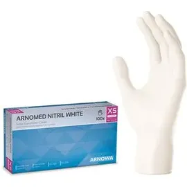 ARNOWA GmbH ARNOMED Nitrilhandschuh WHITE - Größe S