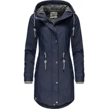 Peak Time Regenjacken Damen Blau XS