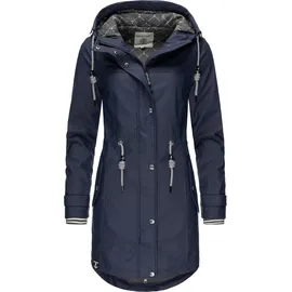 Peak Time Regenjacken Damen Blau XS