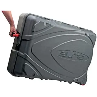 Elite Vaison Fahrrad Hartschalenkoffer – Hard Case Transport Box – Für Rennrad MTB Reise Flugzeug – Bike Box Transportkoffer Robust