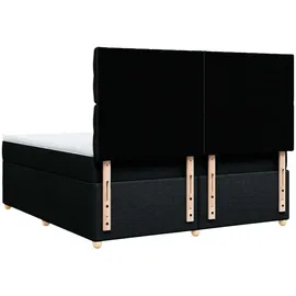 vidaXL Cruz 180 x 200 cm Schwarz