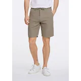 Lindbergh Shorts LINDBERGH "Leinenshorts Relaxed Fit", Herren, Gr. M, army, Obermaterial: 55% Baumwolle, 45% Leinen, relaxed fit, Hosen Shorts