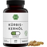 Kürbiskernöl Kapseln BIO 500 mg - nativ kaltgepresst - 400 Stück - bioKontor