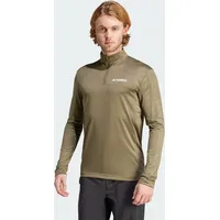 Adidas Terrex Multi Half-Zip Longsleeve Olive Strata L