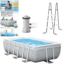 Intex Prism Frame Pool Set 300 x 175 x 80 cm inkl. Filterpumpe
