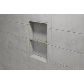 Schlüter Systems Schlüter Sns1d6eb N S1 Ablage Curve 87x300mm Edelstahl Gebürstet