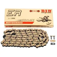 D.I.D Did 520mx Kette Gold/Schwarz 118 Links