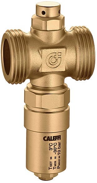 CALEFFI Frostschutzventil für Wärmepumpen Serie 108 | 1 Zoll