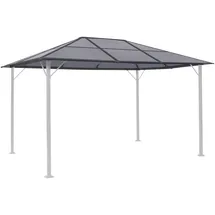 Konifera Pavillon-Ersatzdach 300 x 400 cm Grau/Transparent