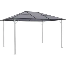 Konifera Pavillon-Ersatzdach 300 x 400 cm Grau/Transparent