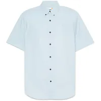 Timberland Short Sleeve Stretch Poplin Shirt - Herren skyway