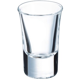 Arcoroc ARC 21554 Hot Shot Schnapsglas, Shotglas, Stamper, 34ml, Glas, transparent, 6 Stück