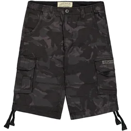 Alpha Industries Jet Shorts black camo, 33