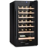 Klarstein Barossa 29 Uno Weinkühlschrank 1 Zone 88 Ltr / 28 Fl Touch-Display