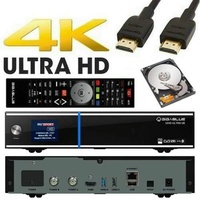 GigaBlue UHD UE 4K 2X FBC DVB-S2 Tuner Ultra HD E2 Linux Receiver inkl. 2 TB Festplatte