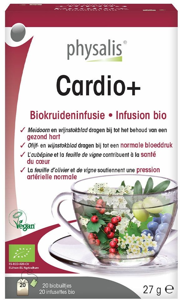 physalis® Cardio+ Infusion Bio 20 pc(s) thé instantané