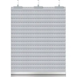 Schellenberg Rollladenpanzer Komplett Set 120 x 140 cm grau
