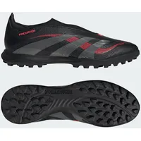 Adidas Predator League Laceless TF Fußballschuh SCHWARZ|grau|ROT 44 2/3