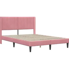 vidaXL Moderner Bettrahmen 120 x 200 cm Rosa