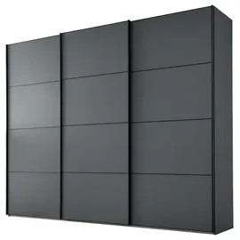Wiemann Schwebetürenschrank Phoenix 246 x 236 x 67 cm Grau/Rot