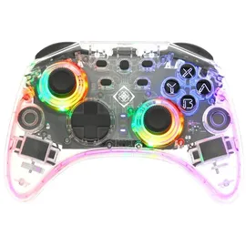 deltaco GAM-149-T Controller transparent Nintendo Switch / PC