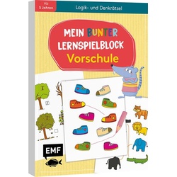 Mein bunter Lernspielblock – Vorschule: Logik- und Denkrätsel