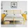 vidaXL Nachtschrank 2 Stk. 34,5 x 39 x 62 cm Senfgelb