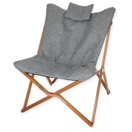 Bo-Camp Campingstuhl Bloomsbury Grau